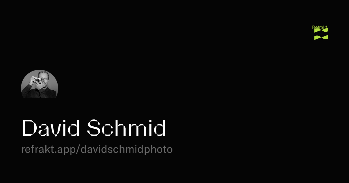 David Schmid — Refrakt thumbnail